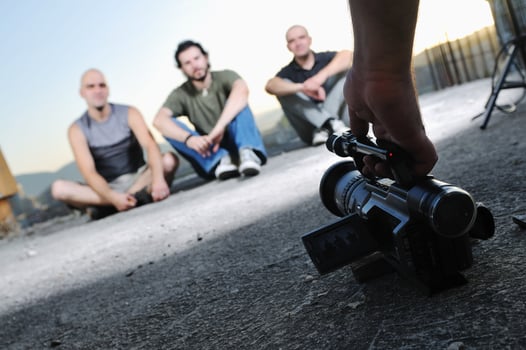recording music view photo