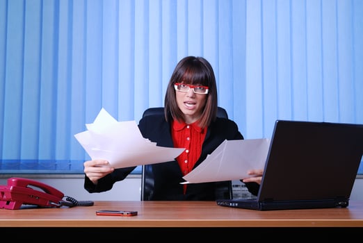 Business woman portrait photo