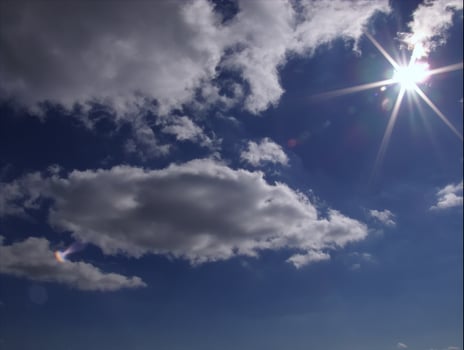Blue sky view photo