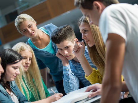students group  study photo