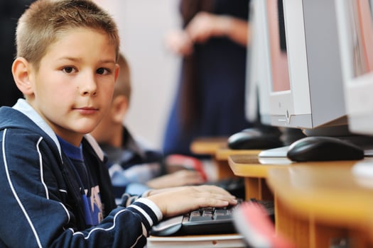 it education with children in school photo