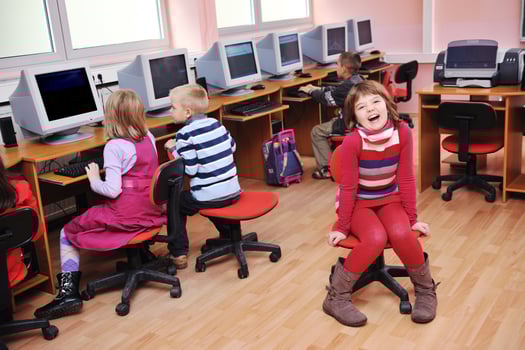 it education with children in school photo