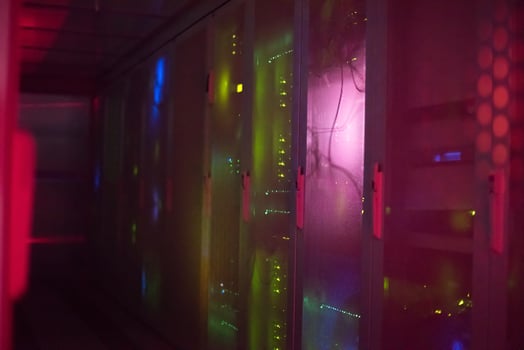 Server room view photo