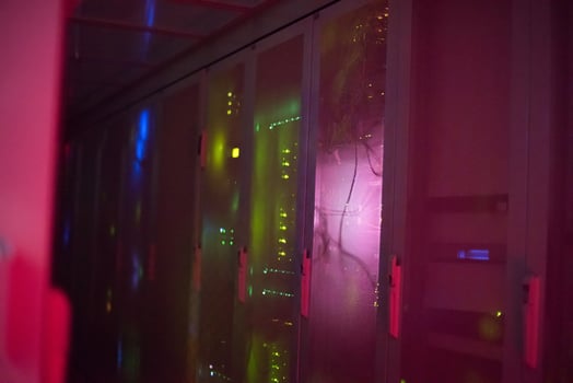 Server room view photo
