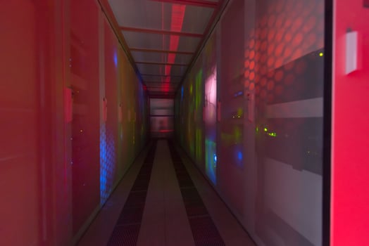 Server room view photo