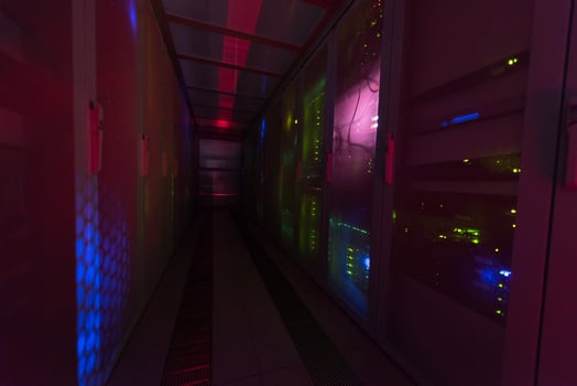 Server room view photo
