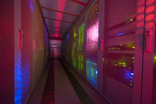 Server room view photo