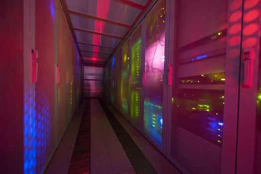 Server room view photo