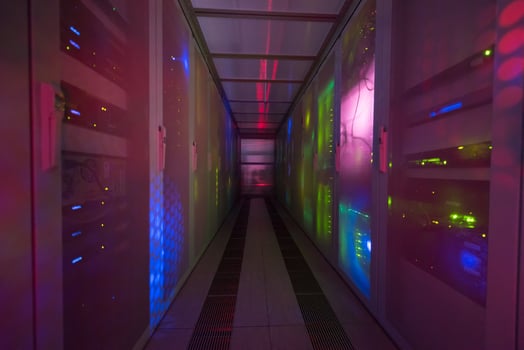 Server room view photo