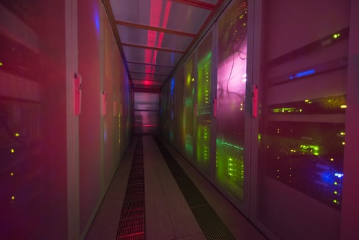 Server room view photo
