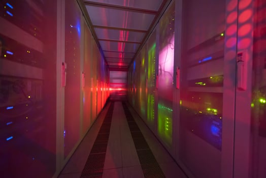 Server room view photo