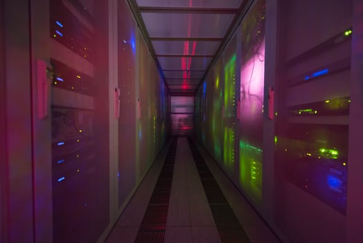 Server room view photo