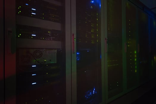 Server room view photo