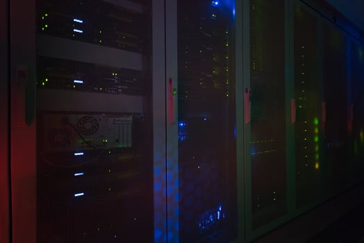 Server room view photo