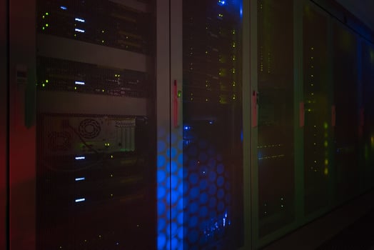 Server room view photo
