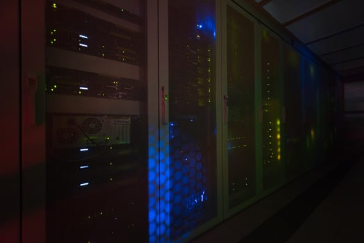 Server room view photo