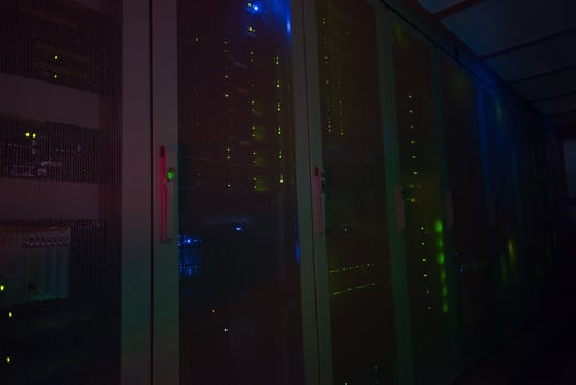 Server room view photo
