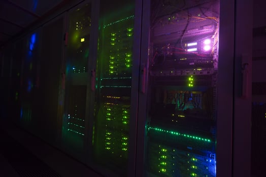 Server room view photo