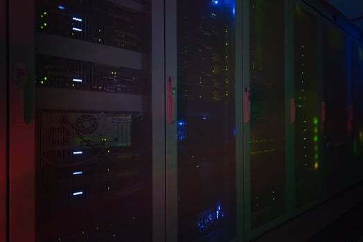 Server room view photo