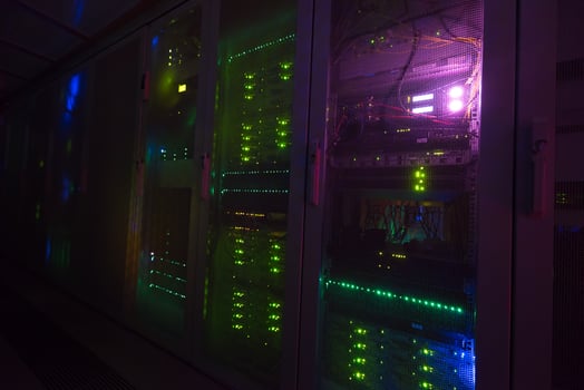 Server room view photo
