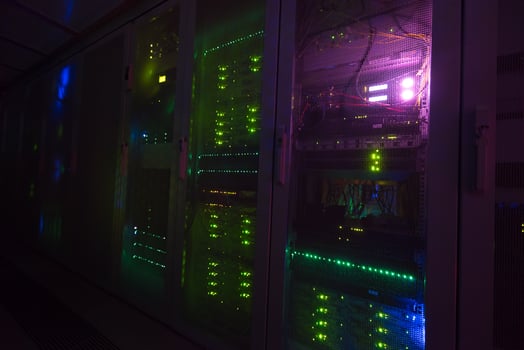 Server room view photo