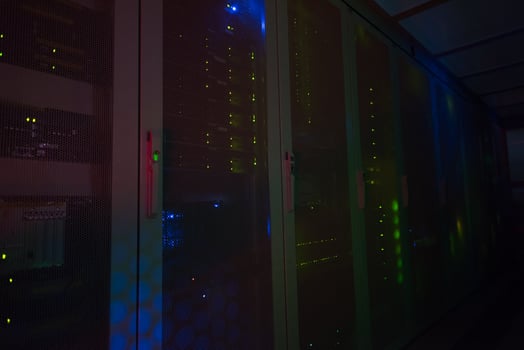 Server room view photo