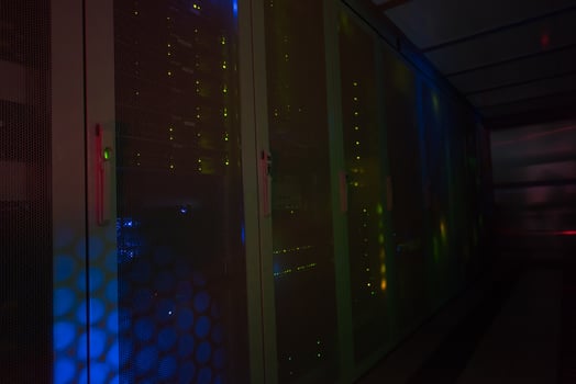 Server room view photo
