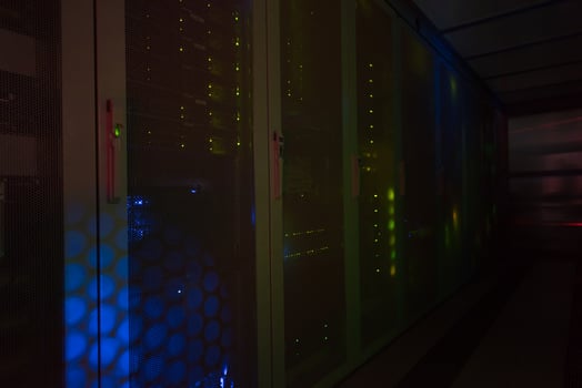 Server room view photo