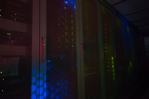 Server room view photo