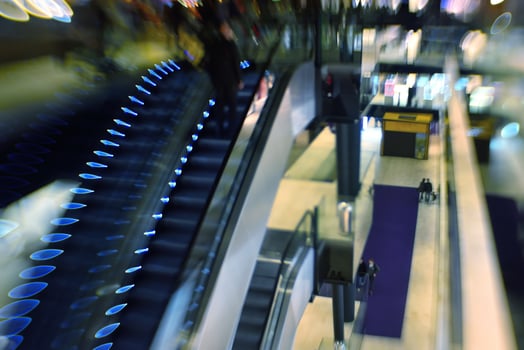 Sweden, 2022 - Shopping mall interior photo