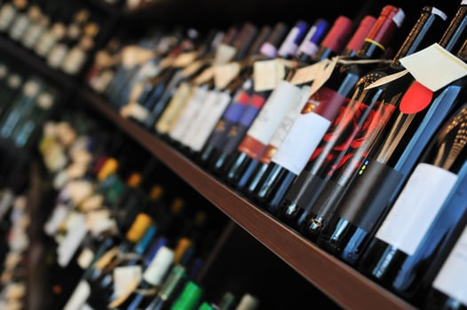 Bottle of wine photo