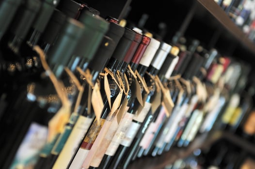 Bottle of wine photo