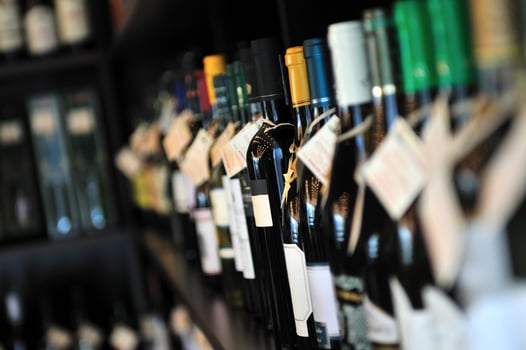 Bottle of wine photo