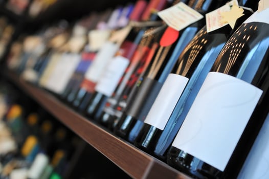 Bottle of wine photo