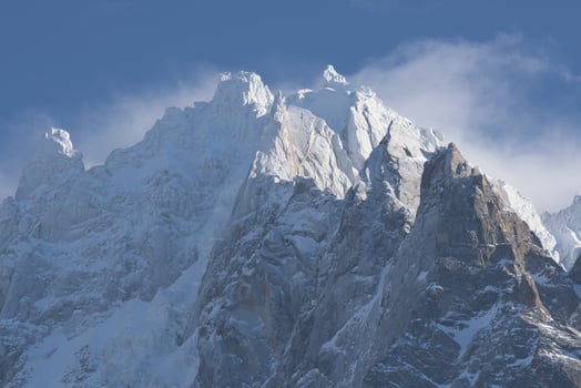 Mountain landscape view photo