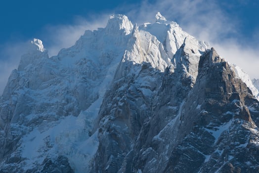 Mountain landscape view photo