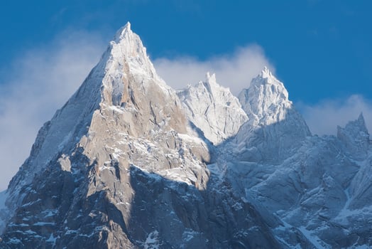 Mountain landscape view photo
