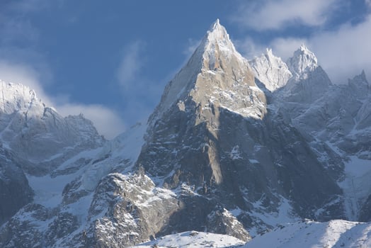 Mountain landscape view photo