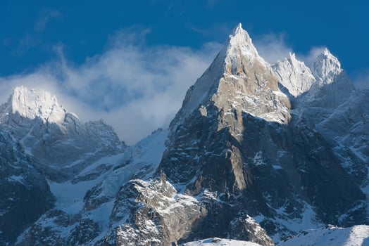 Mountain landscape view photo