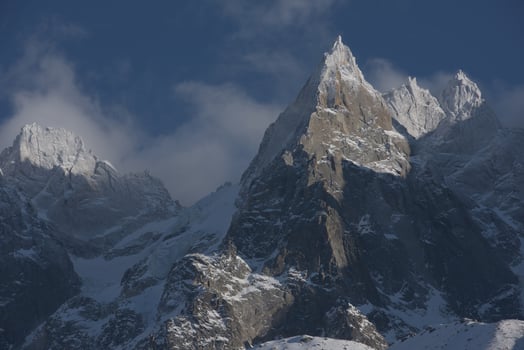 Mountain landscape view photo
