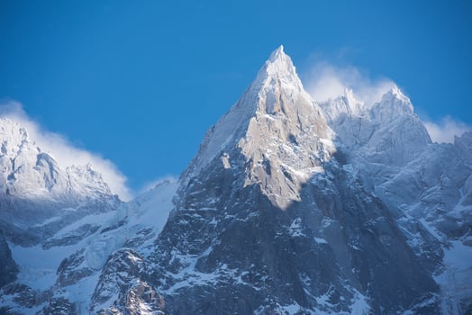 Mountain landscape view photo