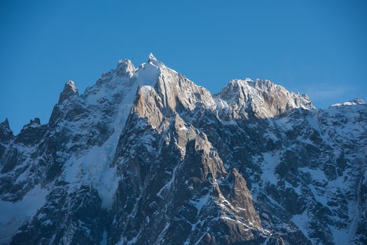 Mountain landscape view photo