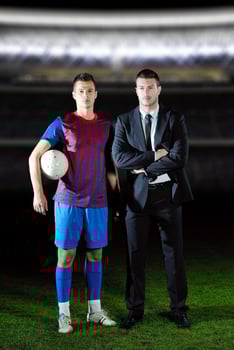professional sport manager and coach photo