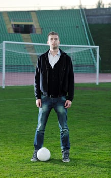 business man in sport photo