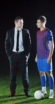 professional sport manager and coach photo
