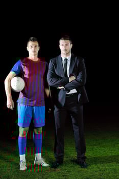 professional sport manager and coach photo