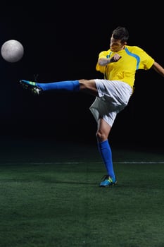 soccer player view photo