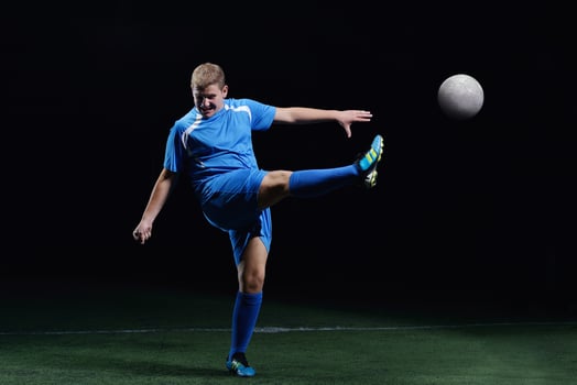 soccer player view photo