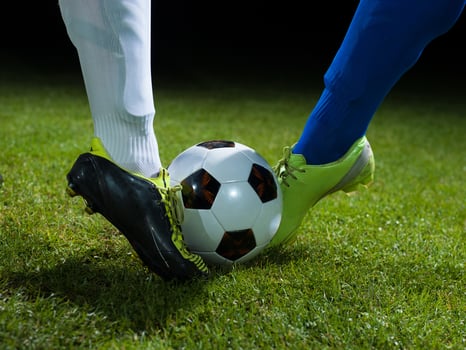 soccer player view photo