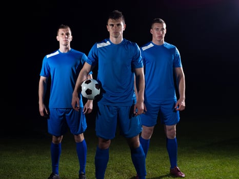 soccer players team photo